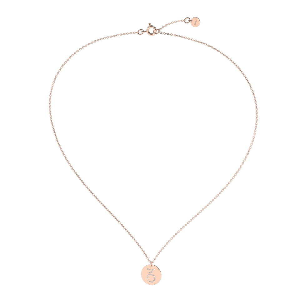 Diamond necklace Capricorn