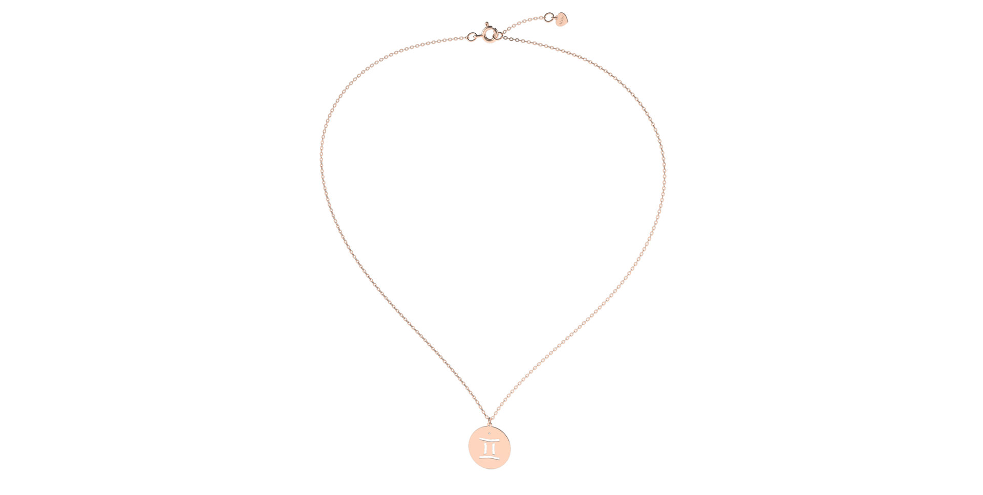 Diamond necklace Gemini