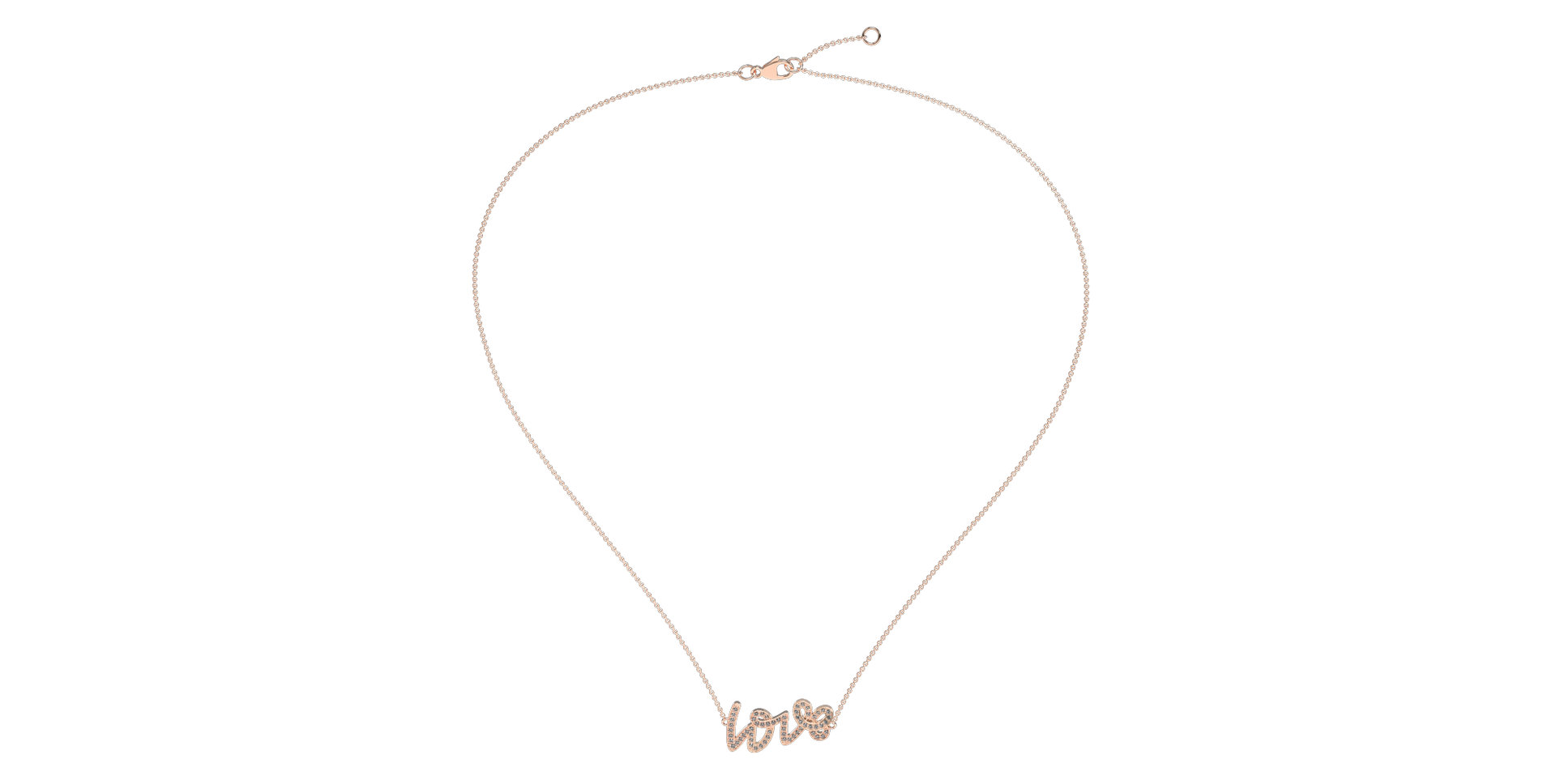 Diamond necklace Diamond Love