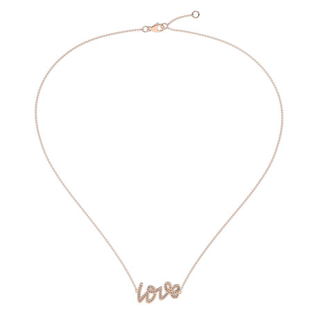 Diamond necklace Diamond Love