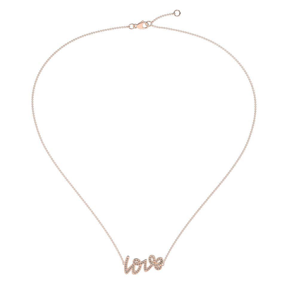 Diamond necklace Diamond Love