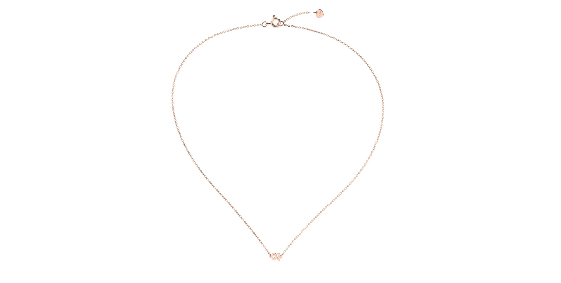 Diamond necklace Lucky Two