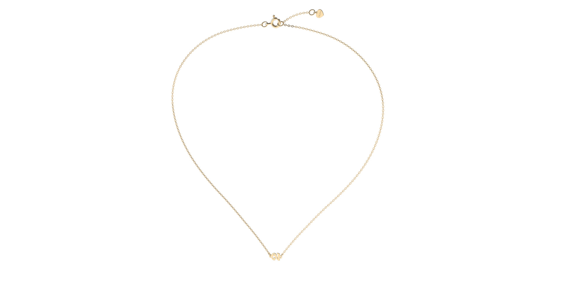 Diamond necklace Lucky Two