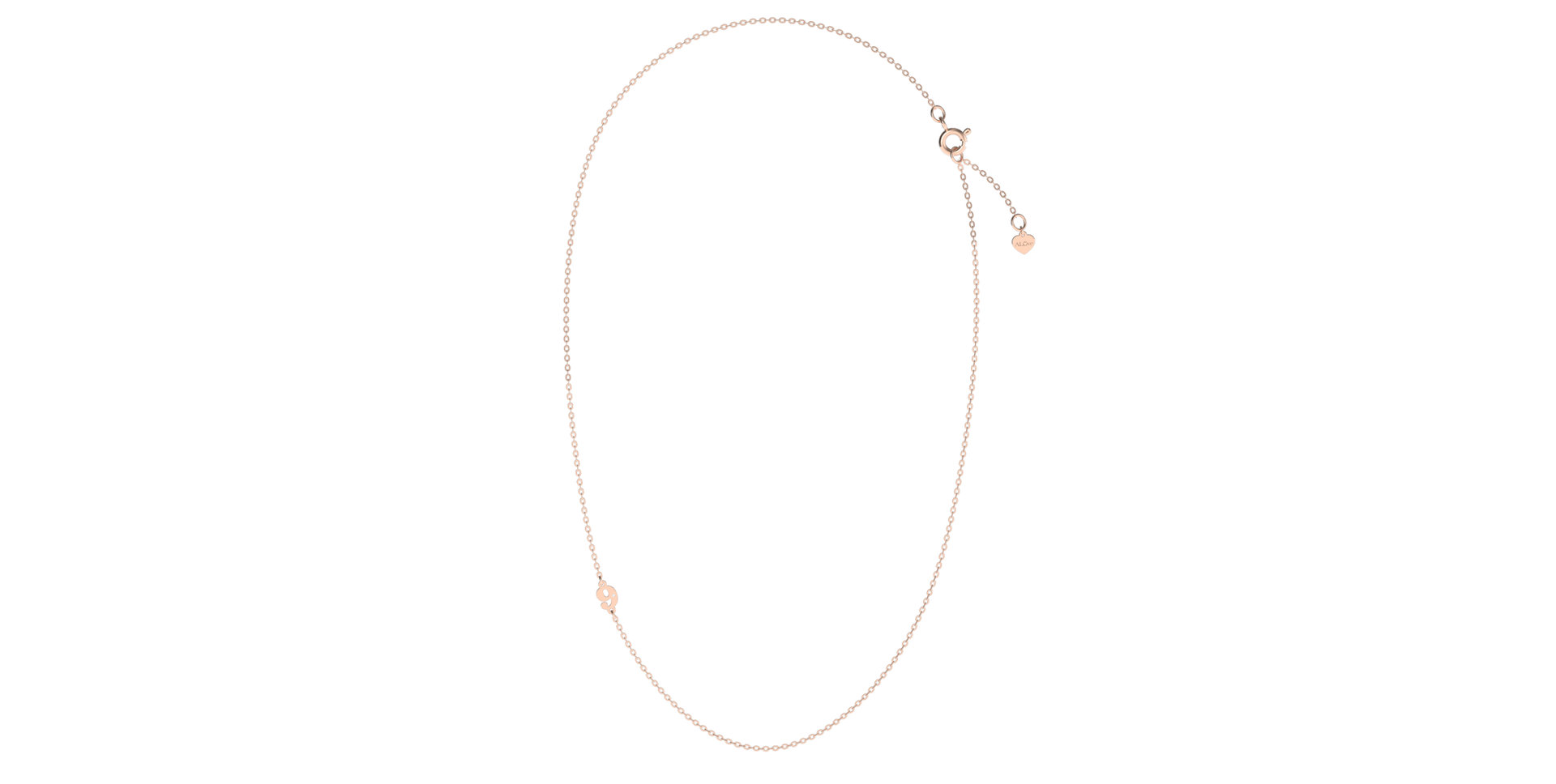 Diamond necklace Lucky Nine