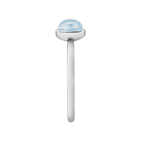 Ring with Topaz Sky Bonbon