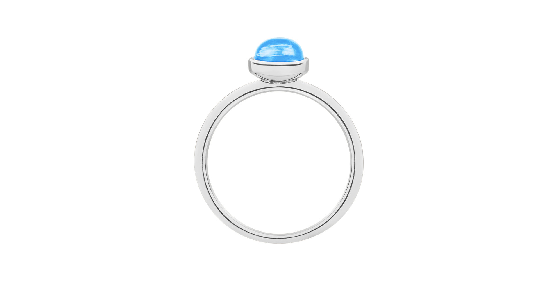 Ring with Topaz Swiss Bonbon