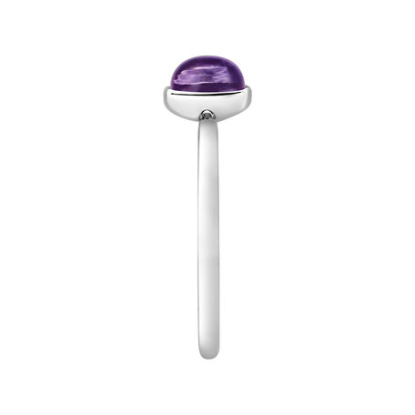 Ring with Amethyst Brazil Bonbon