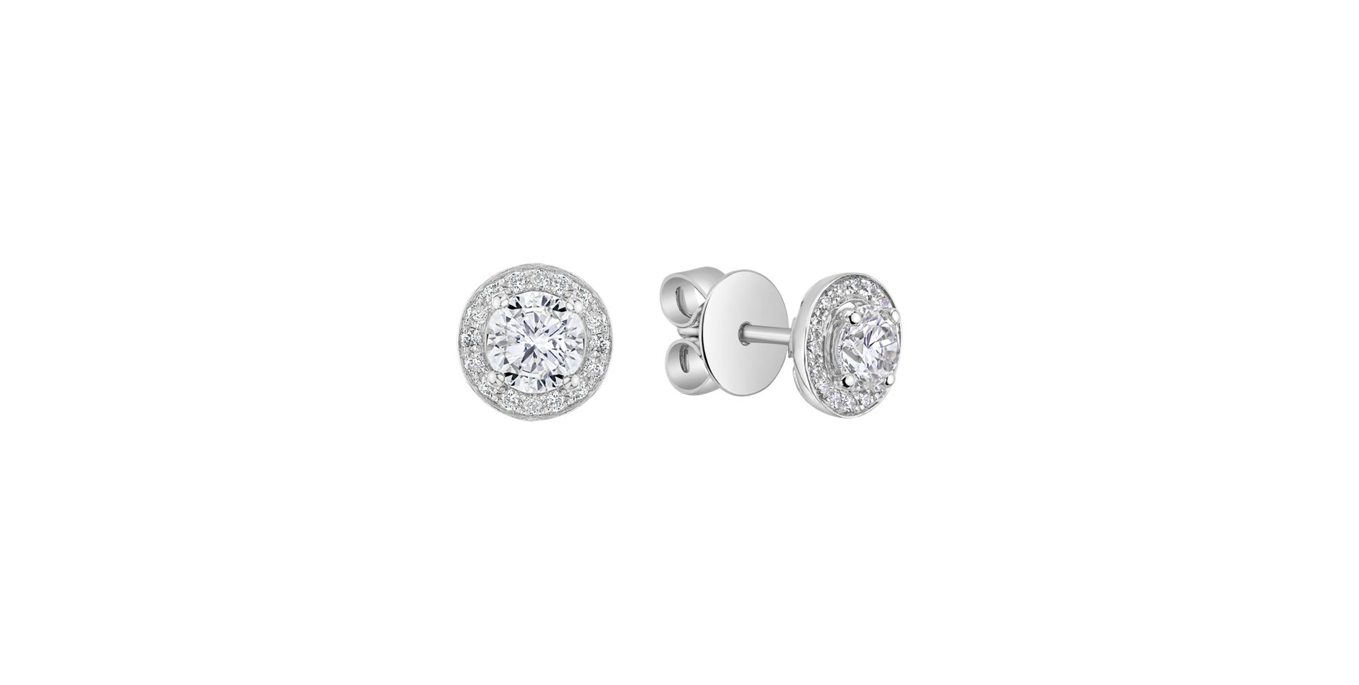 Diamond earrings Sparkling Rain