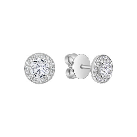 Diamond earrings Sparkling Rain