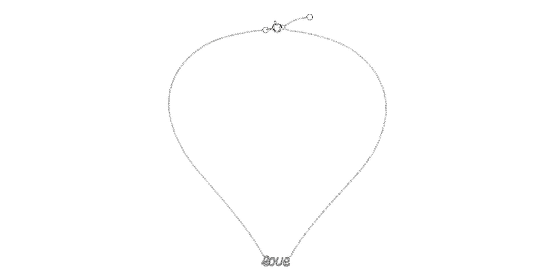 Diamond necklace Precious Love