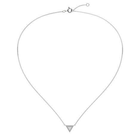Diamond necklace Charming Triangle
