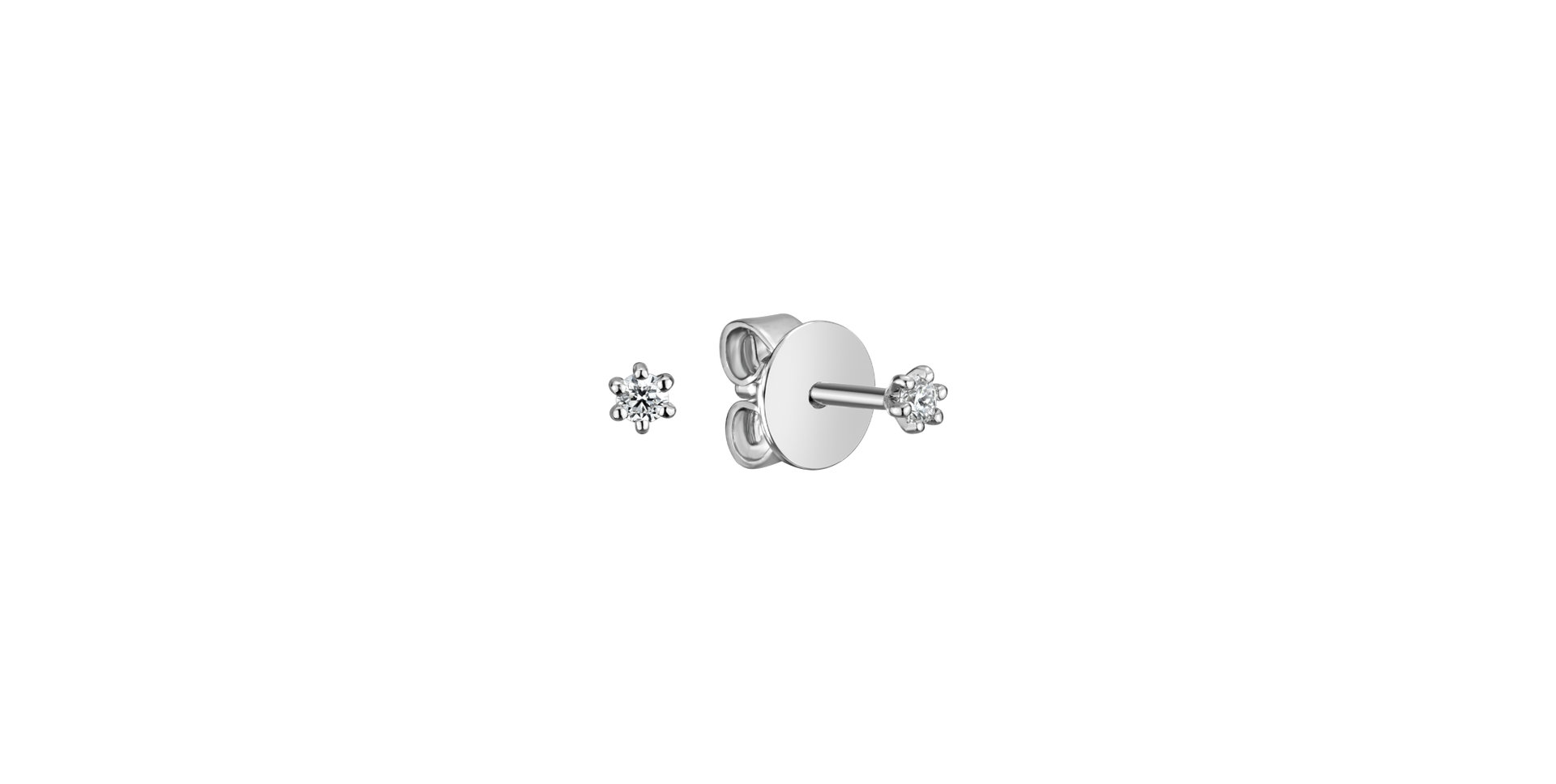 Diamond earrings Vesper Romance