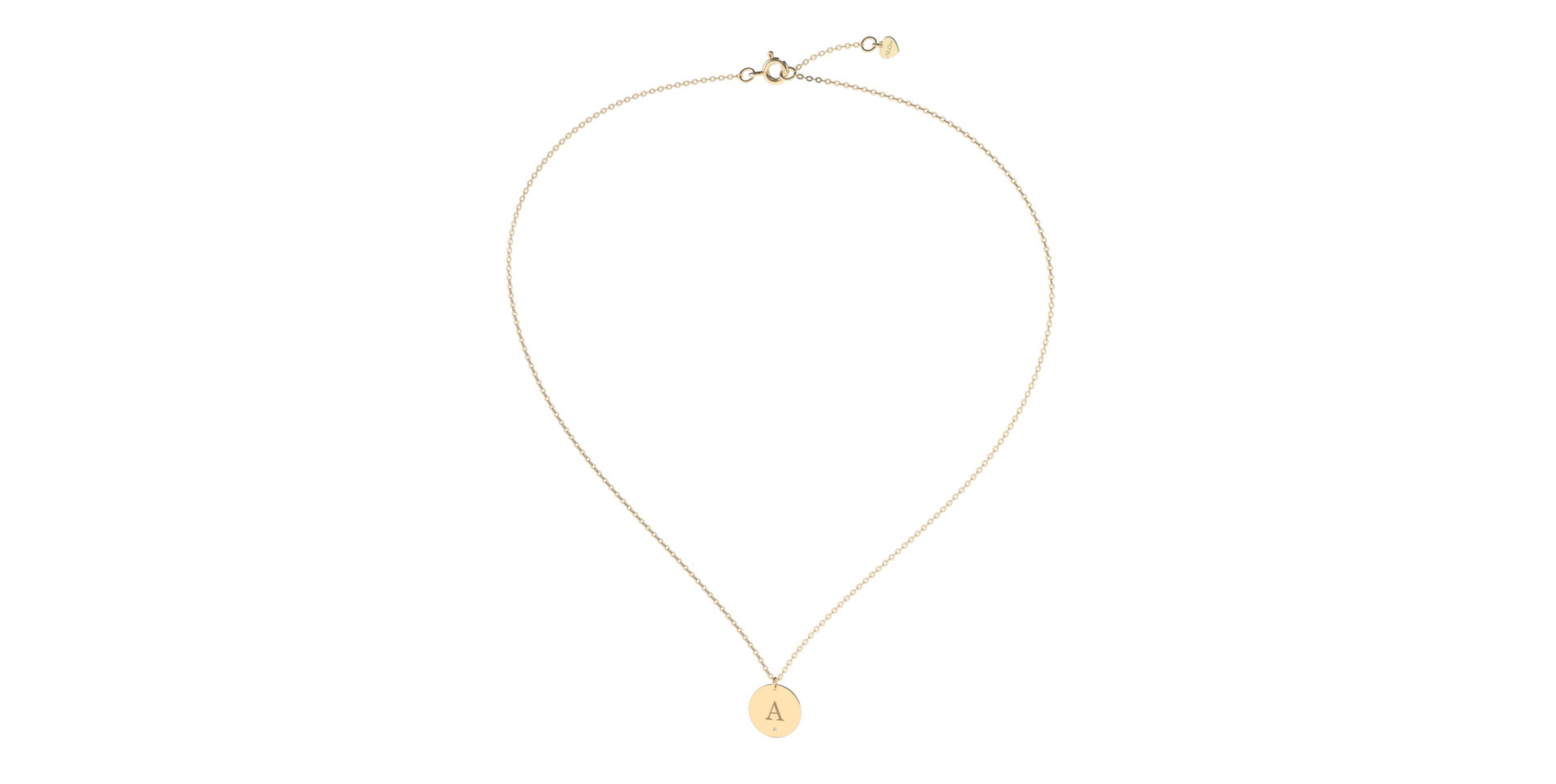 Diamond necklace Big Coins A