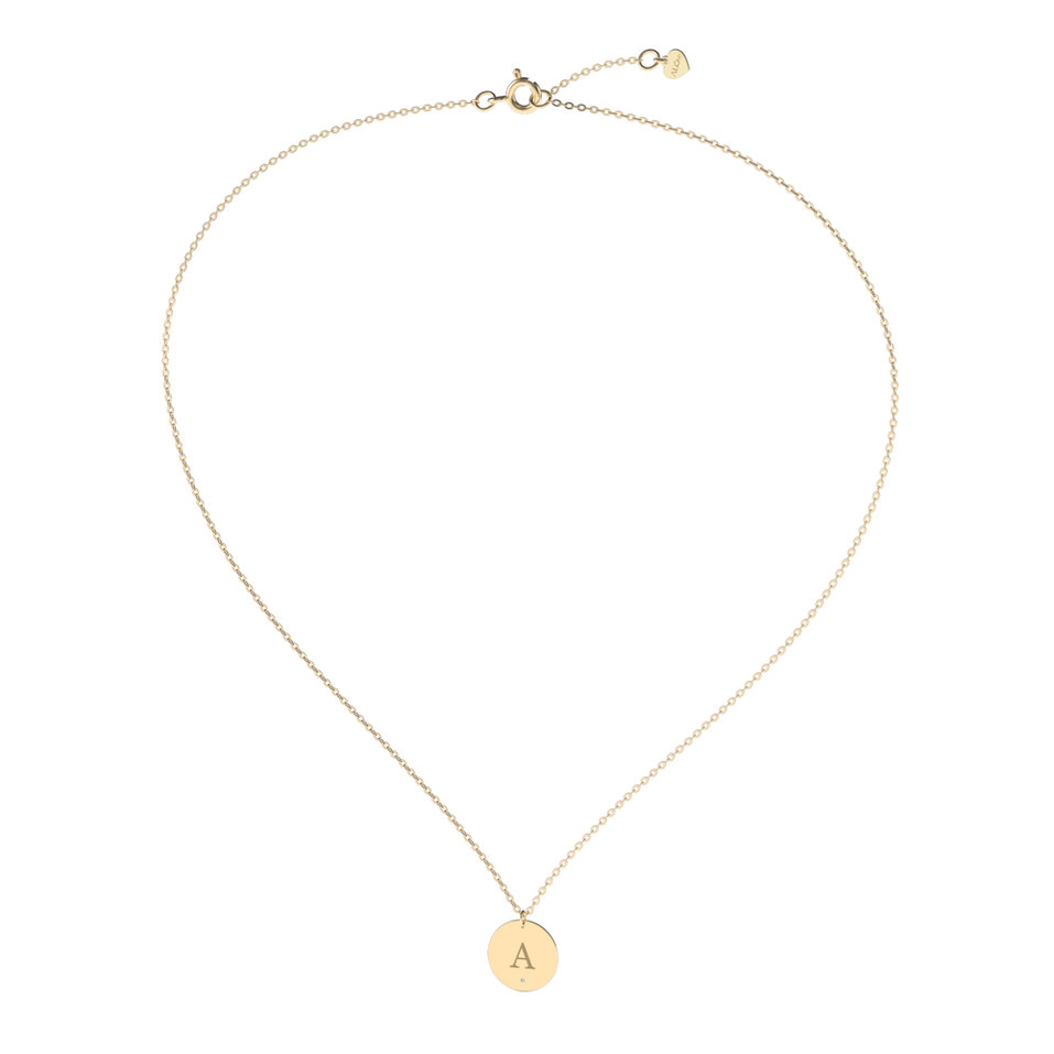 Diamond necklace Big Coins A