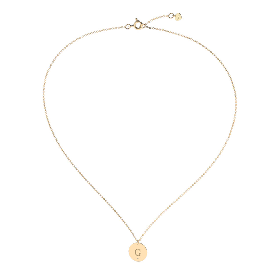 Diamond necklace Big Coins G