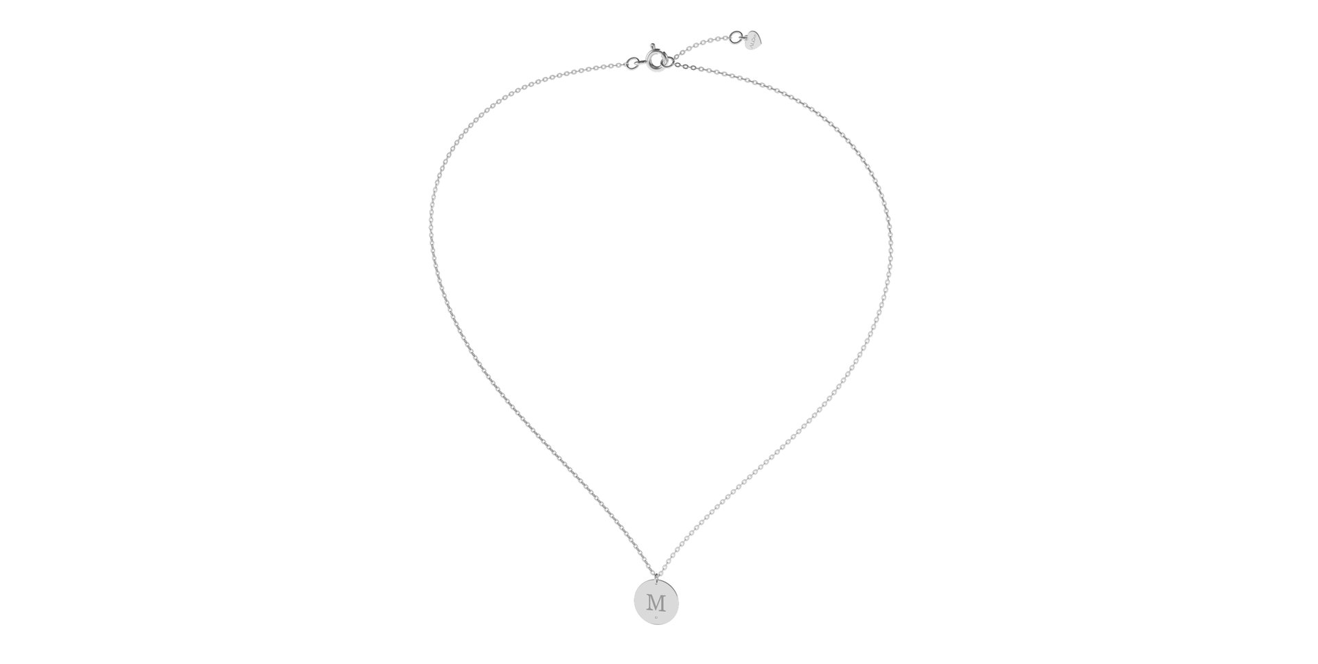 Diamond necklace Big Coins M