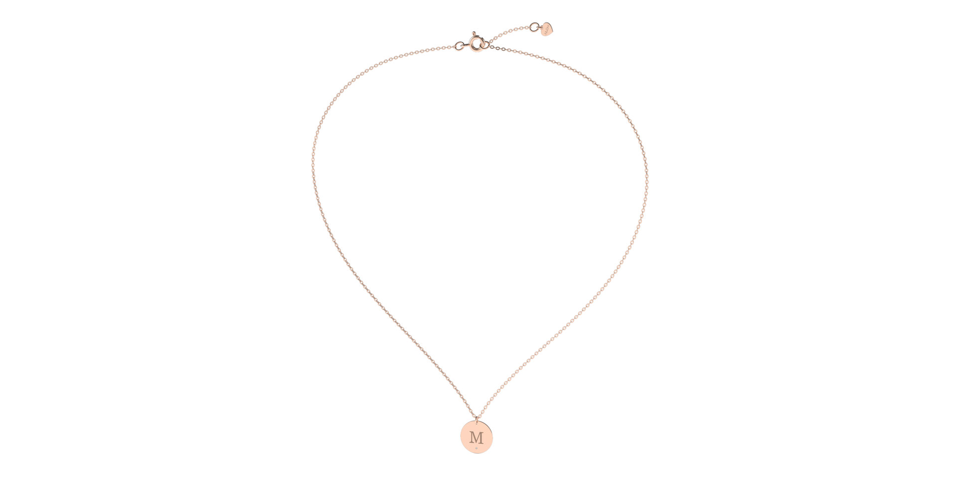 Diamond necklace Big Coins M