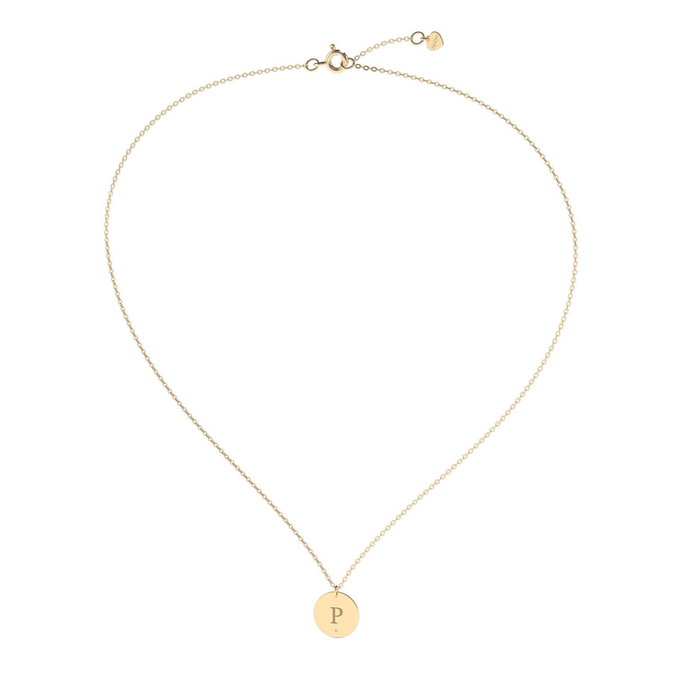 Diamond necklace Big Coins P