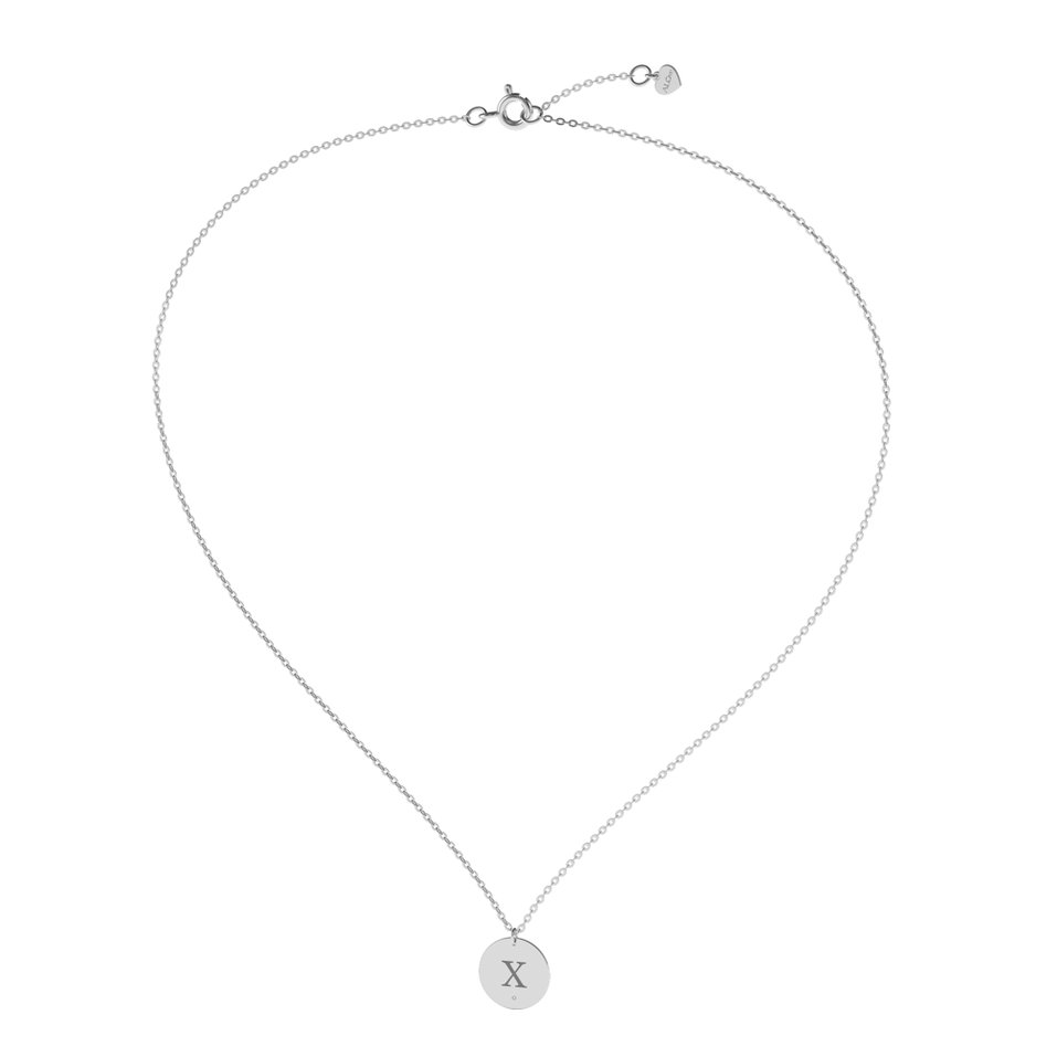 Diamond necklace Big Coins X