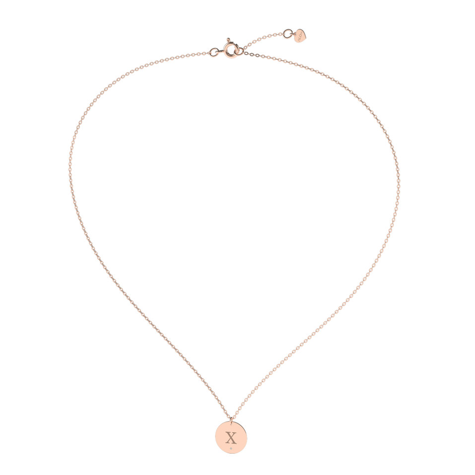 Diamond necklace Big Coins X