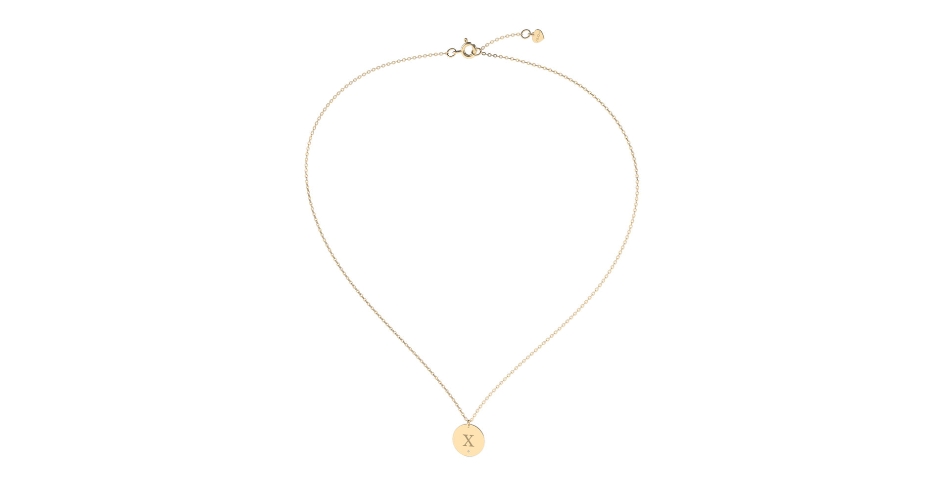 Diamond necklace Big Coins X