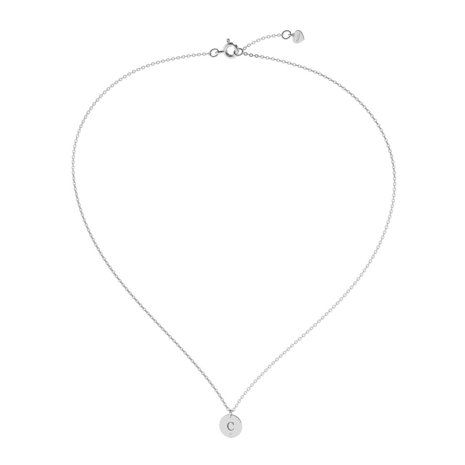 Diamond necklace Little Coins C