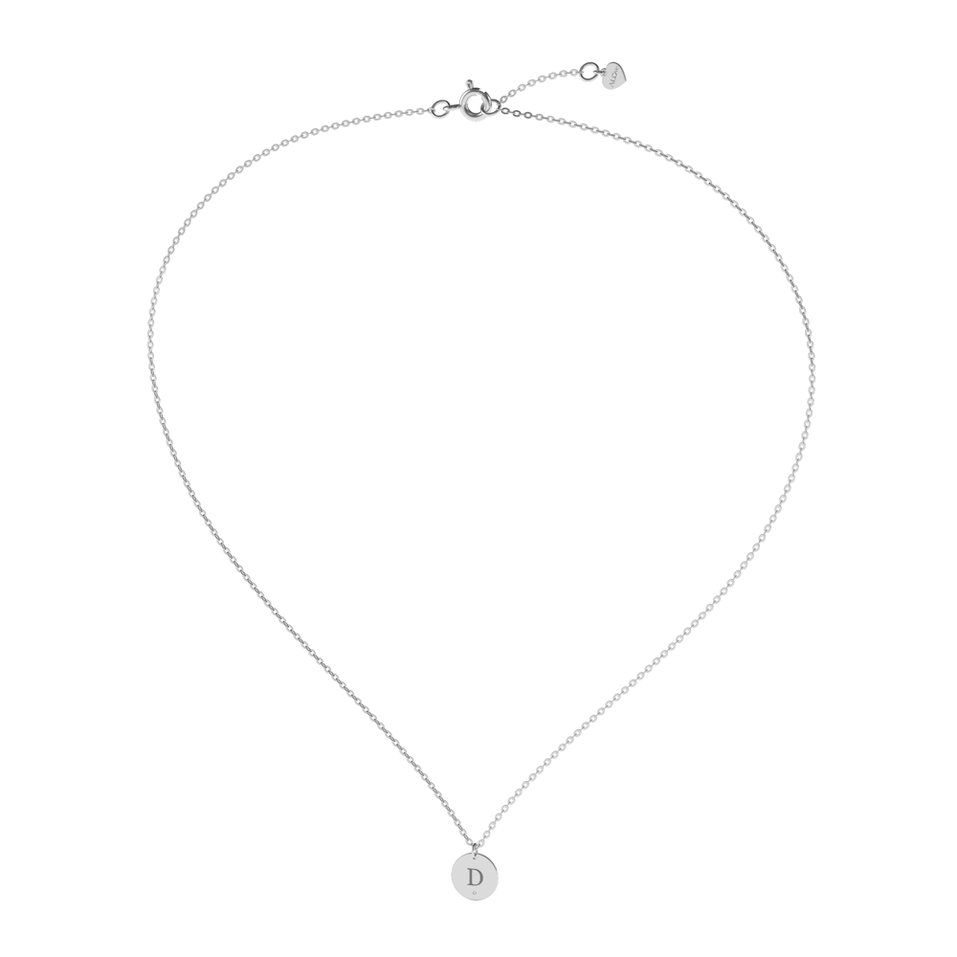 Diamond necklace Little Coins D