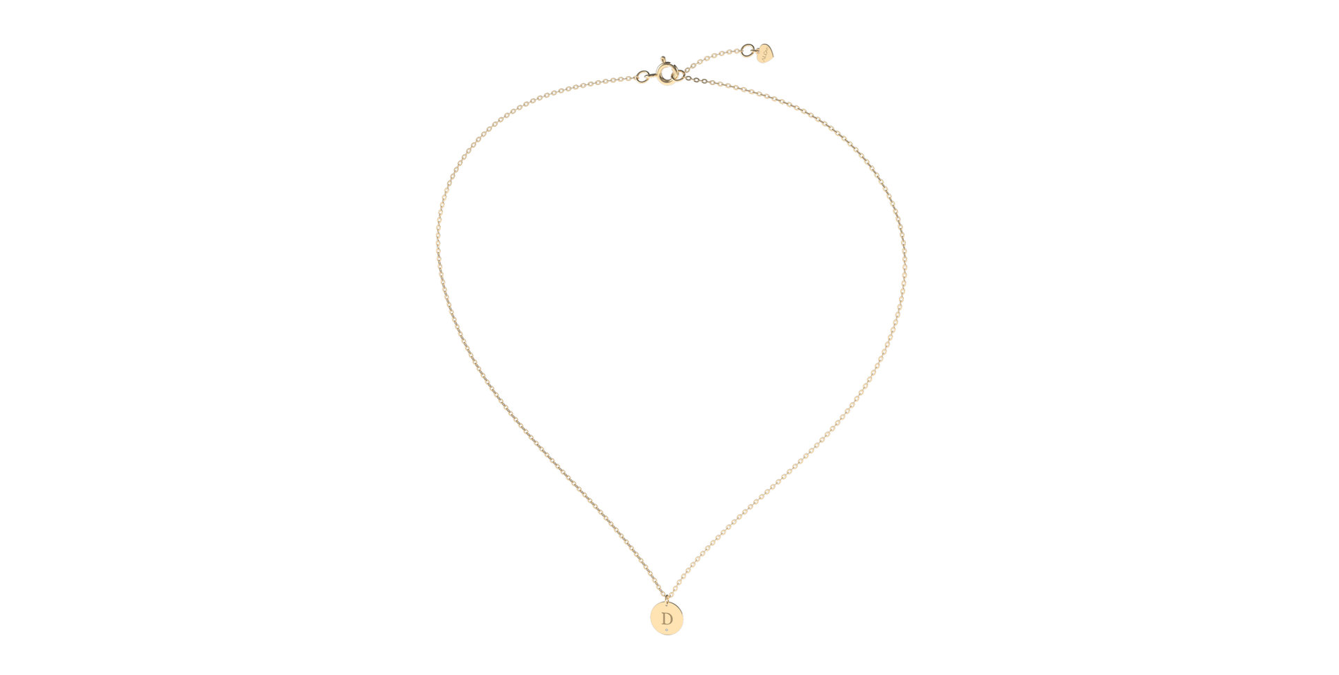 Diamond necklace Little Coins D