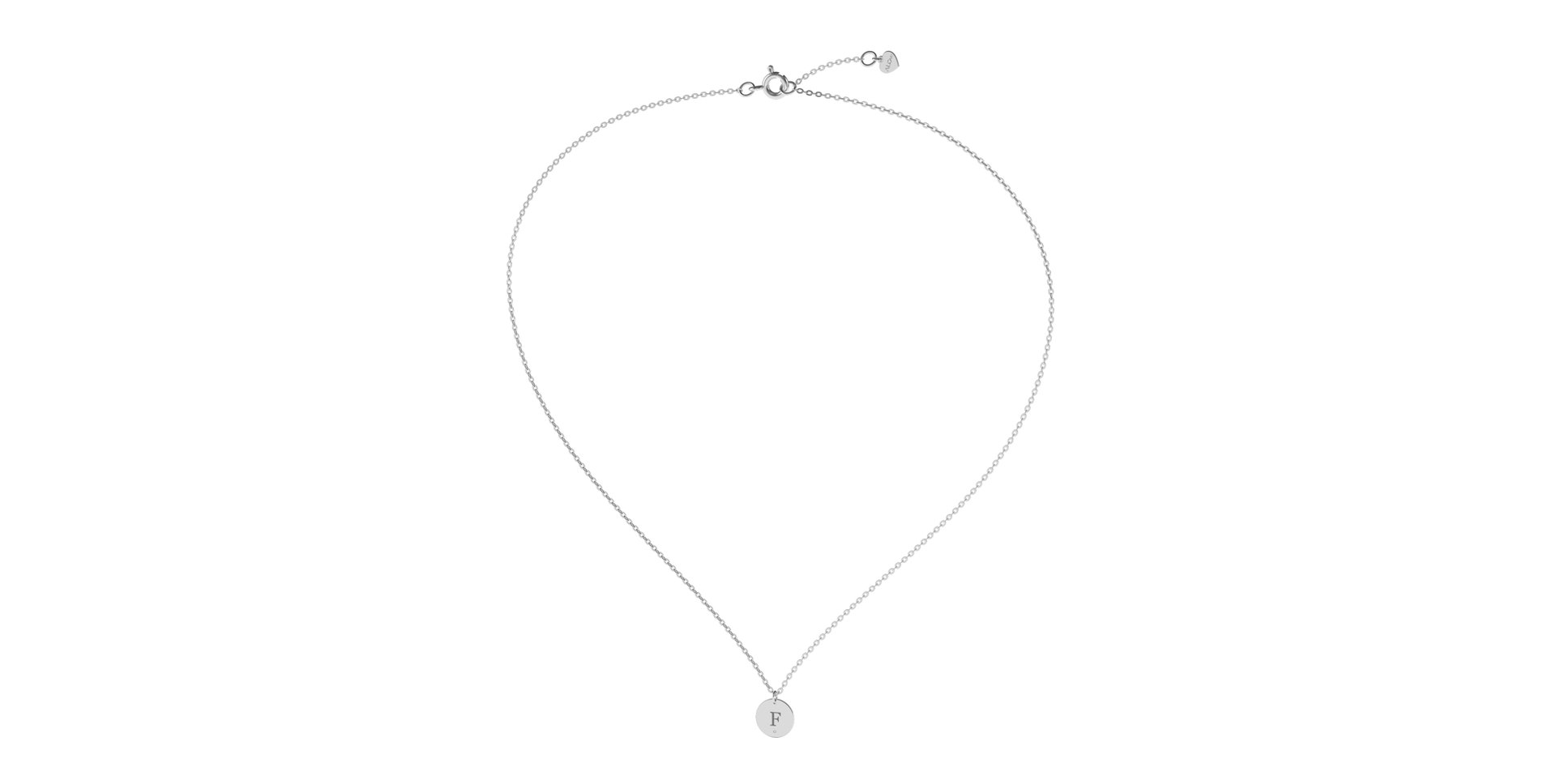 Diamond necklace Little Coins F