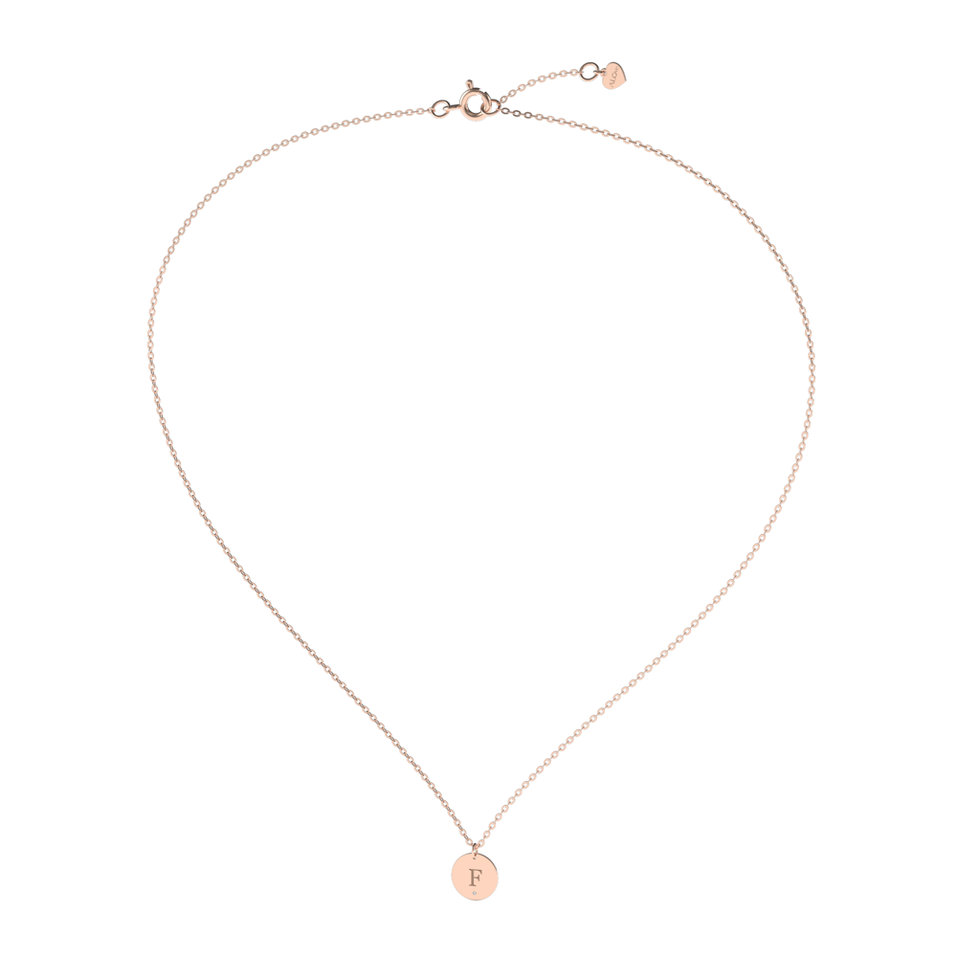 Diamond necklace Little Coins F