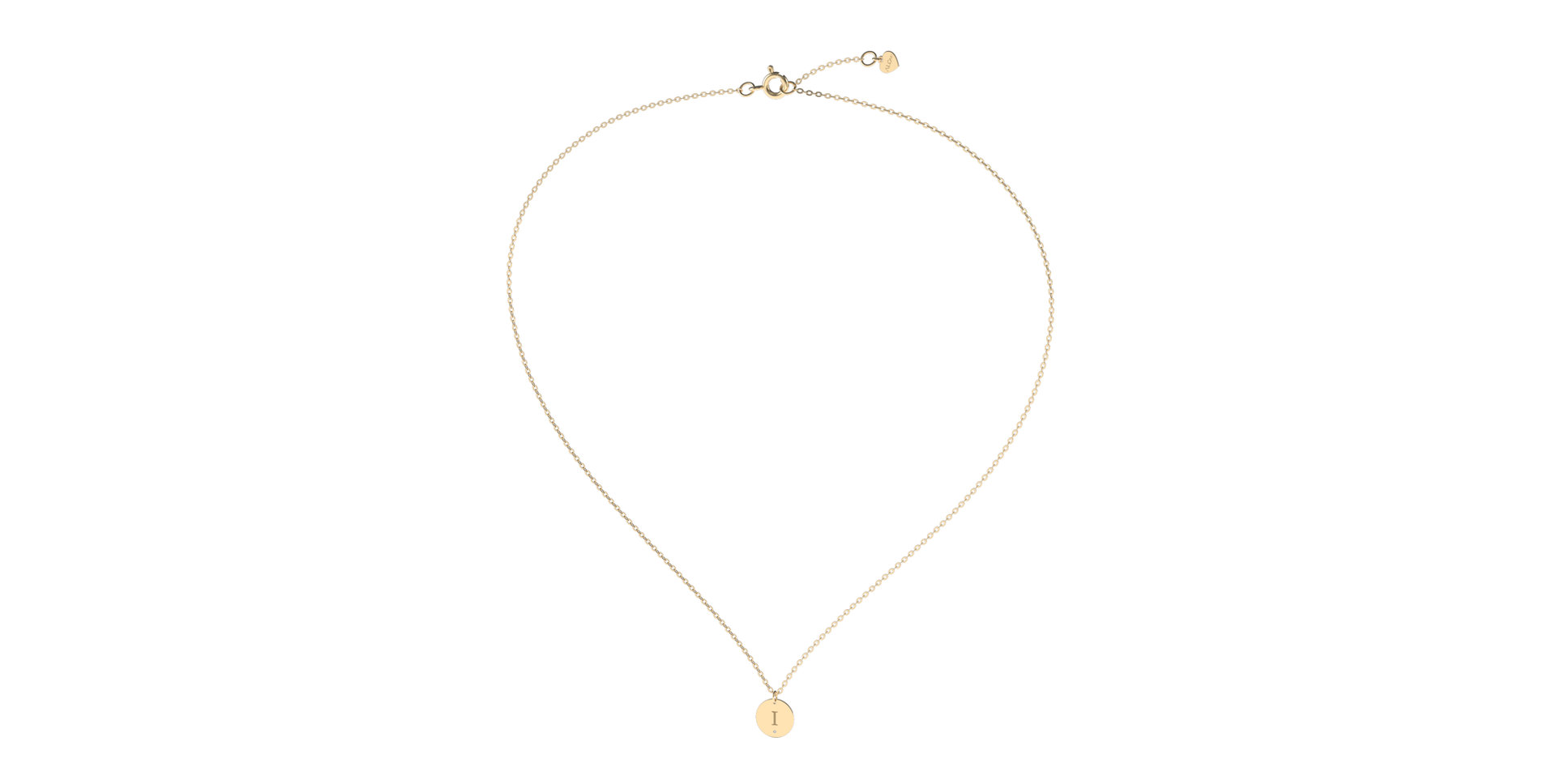 Diamond necklace Little Coins I