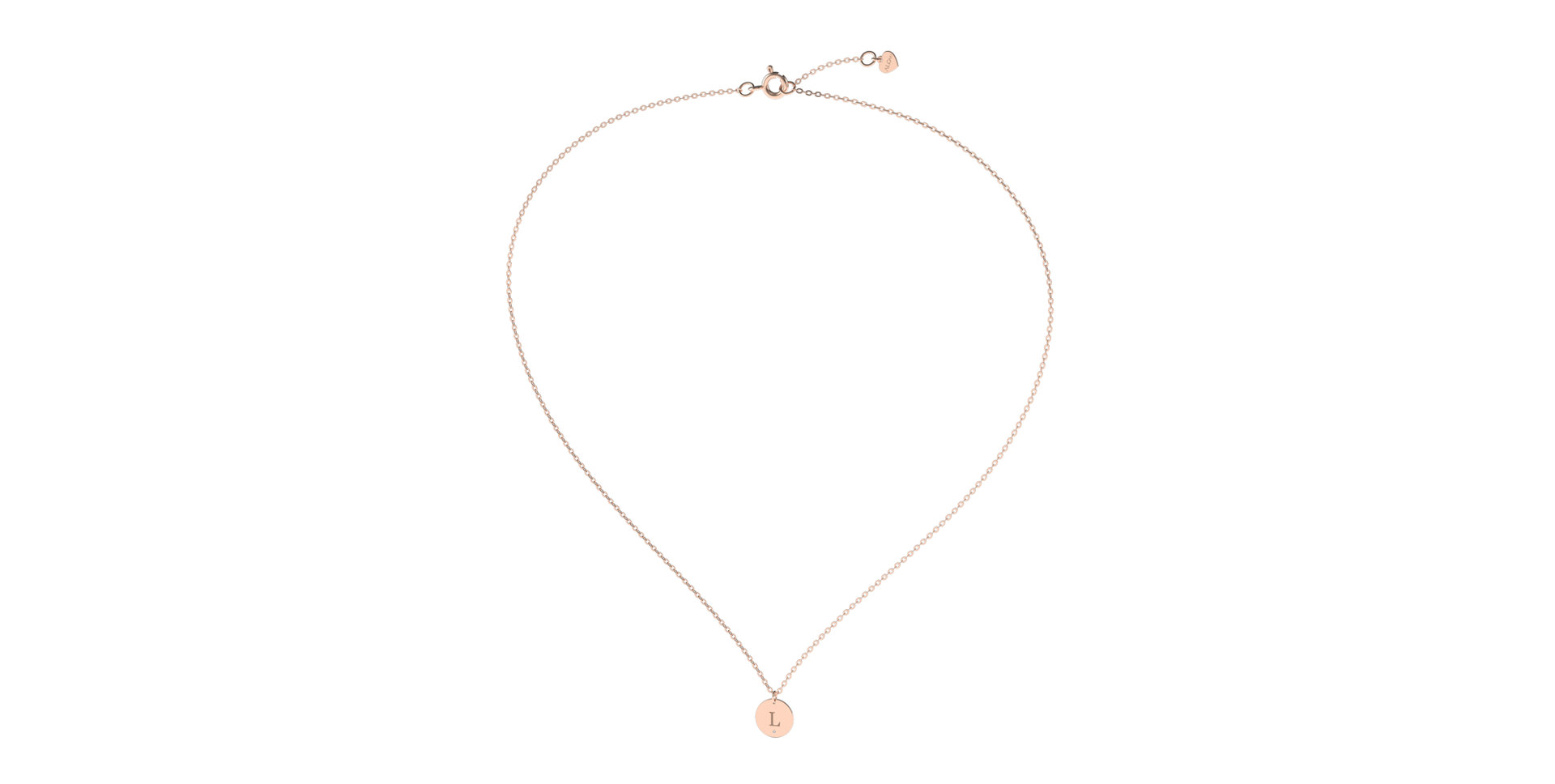 Diamond necklace Little Coins L