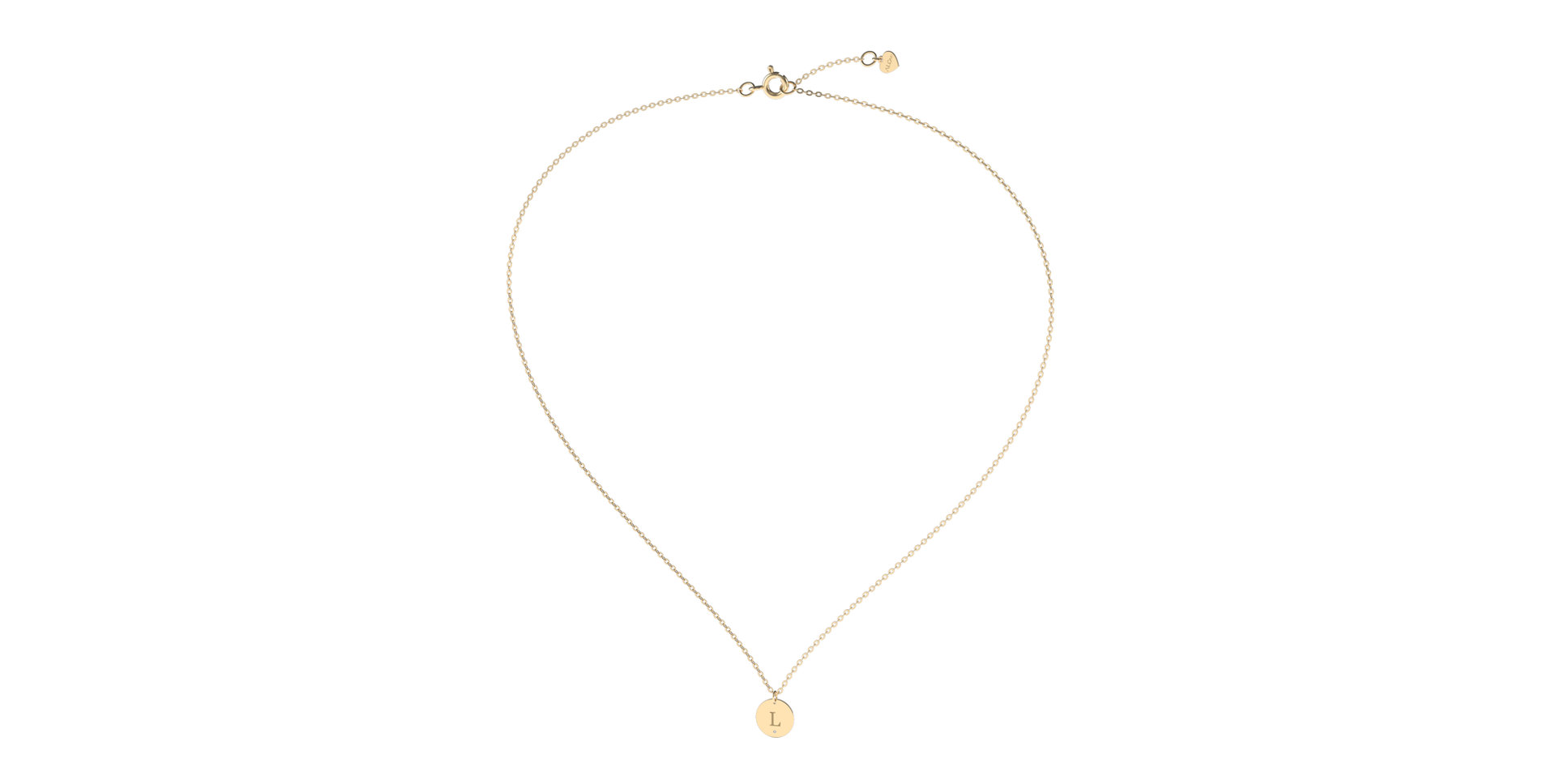 Diamond necklace Little Coins L