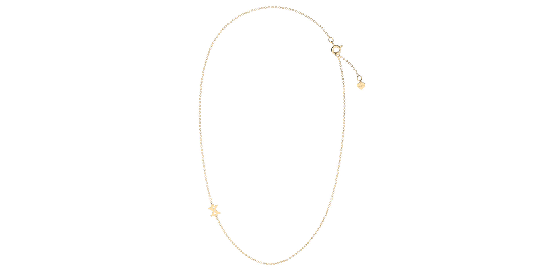 Diamond necklace Big Line X