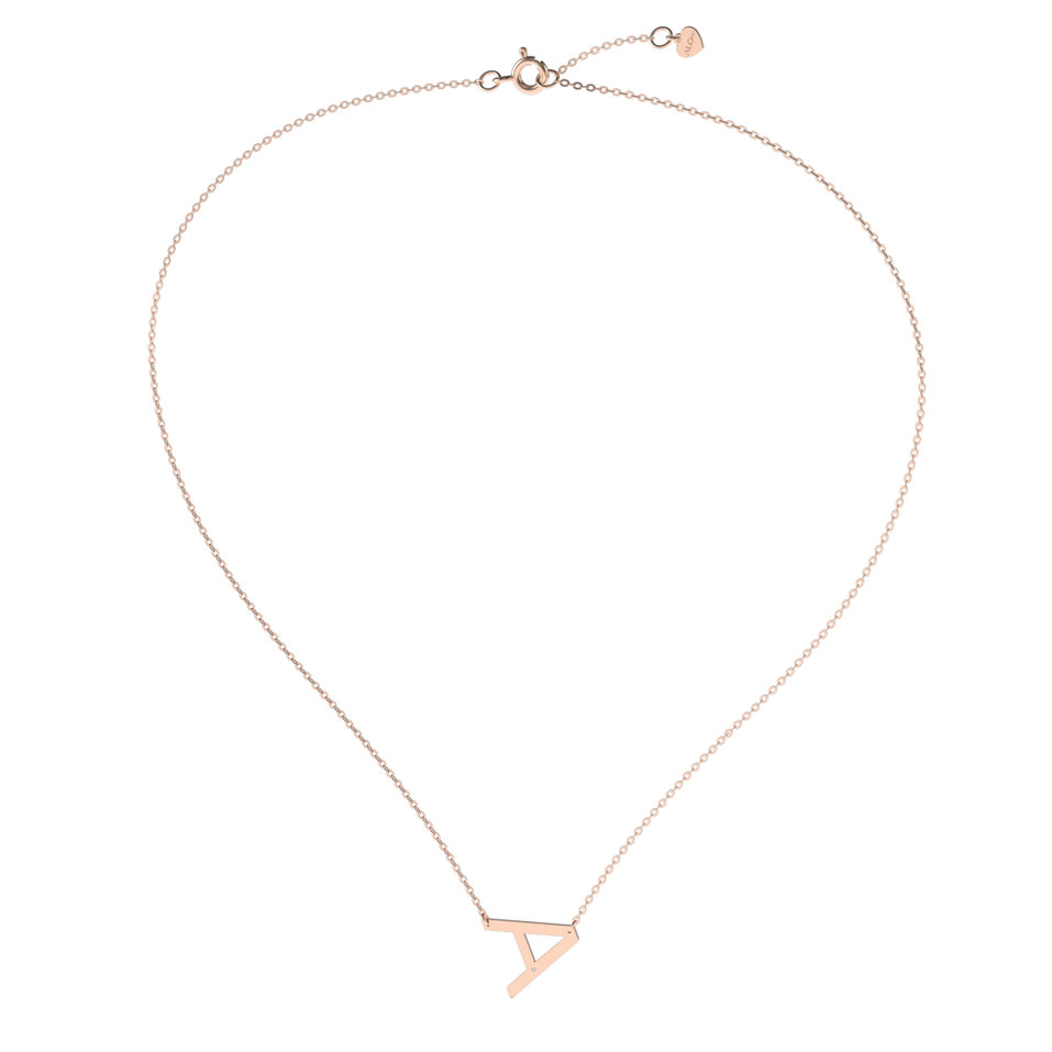 Diamond necklace Big Line A