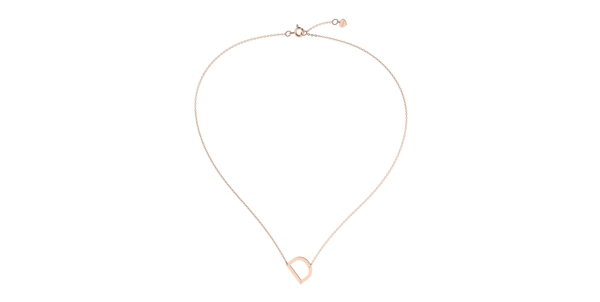 Diamond necklace Big Line D