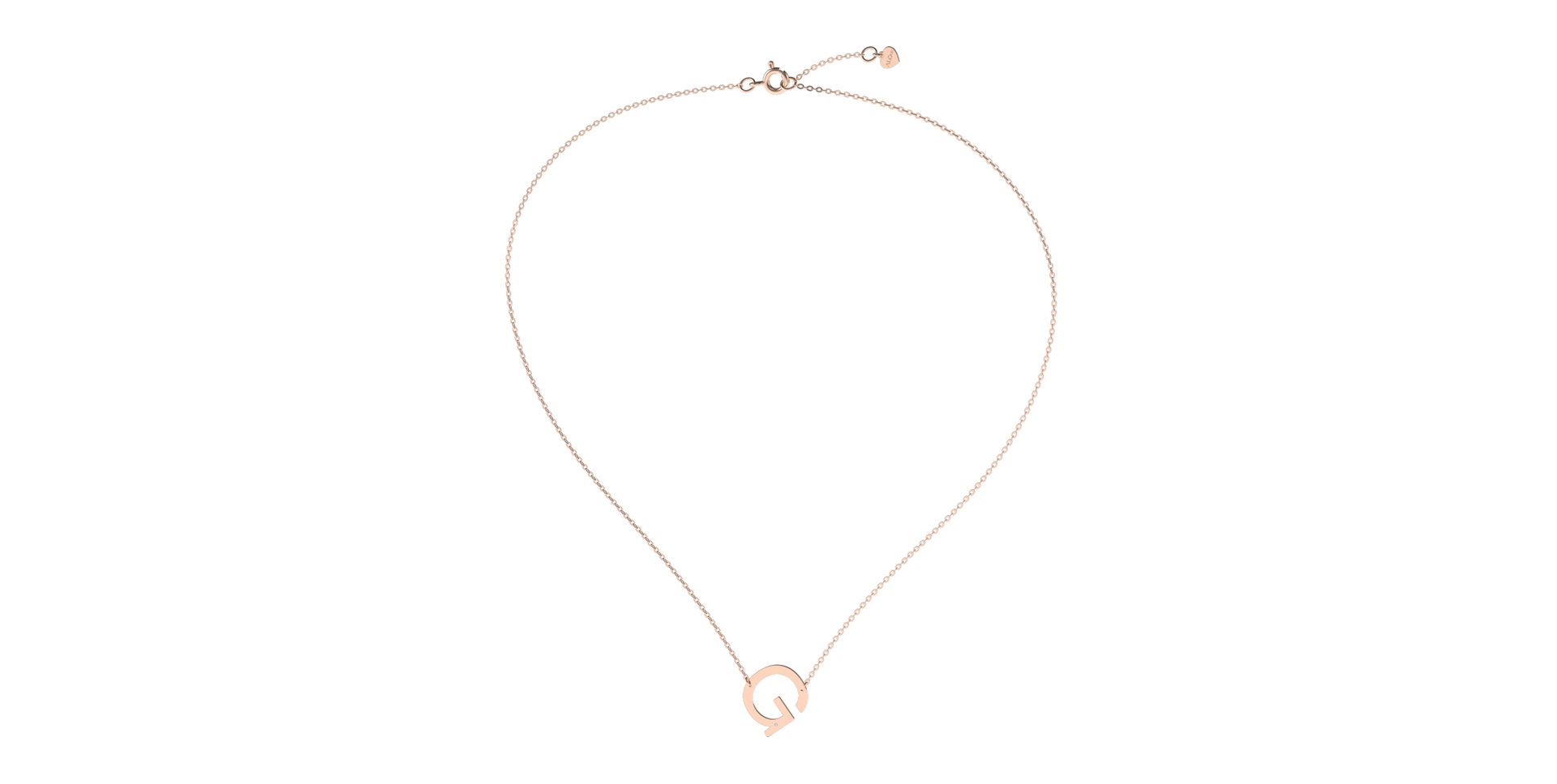 Diamond necklace Big Line G