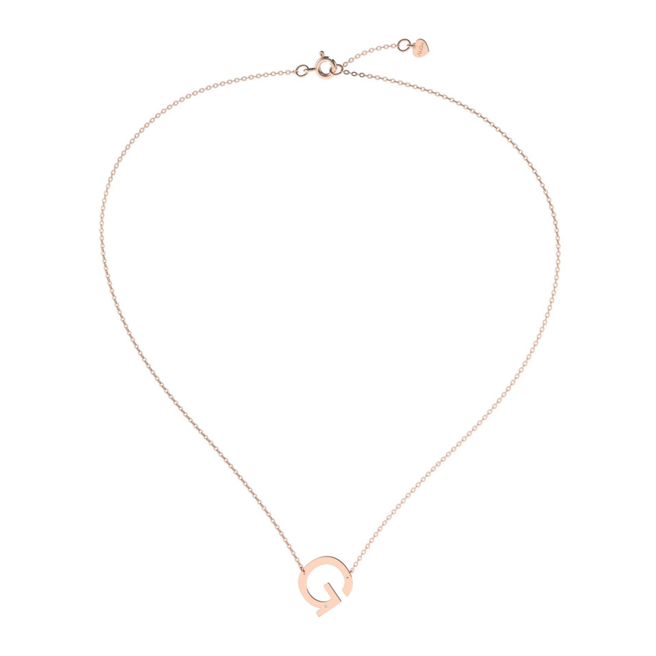 Diamond necklace Big Line G