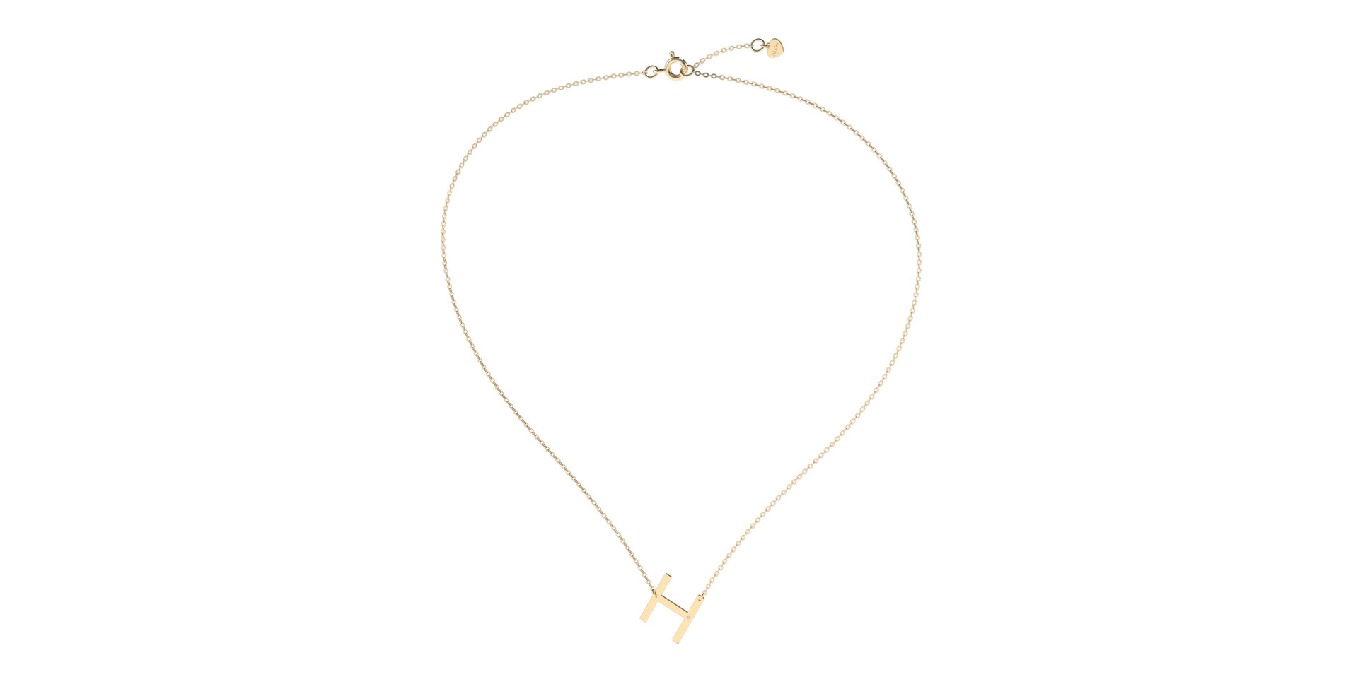 Diamond necklace Big Line H