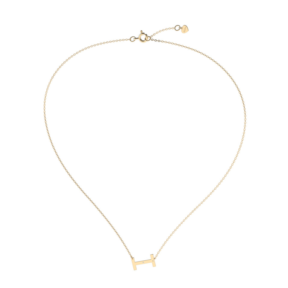 Diamond necklace Big Line I