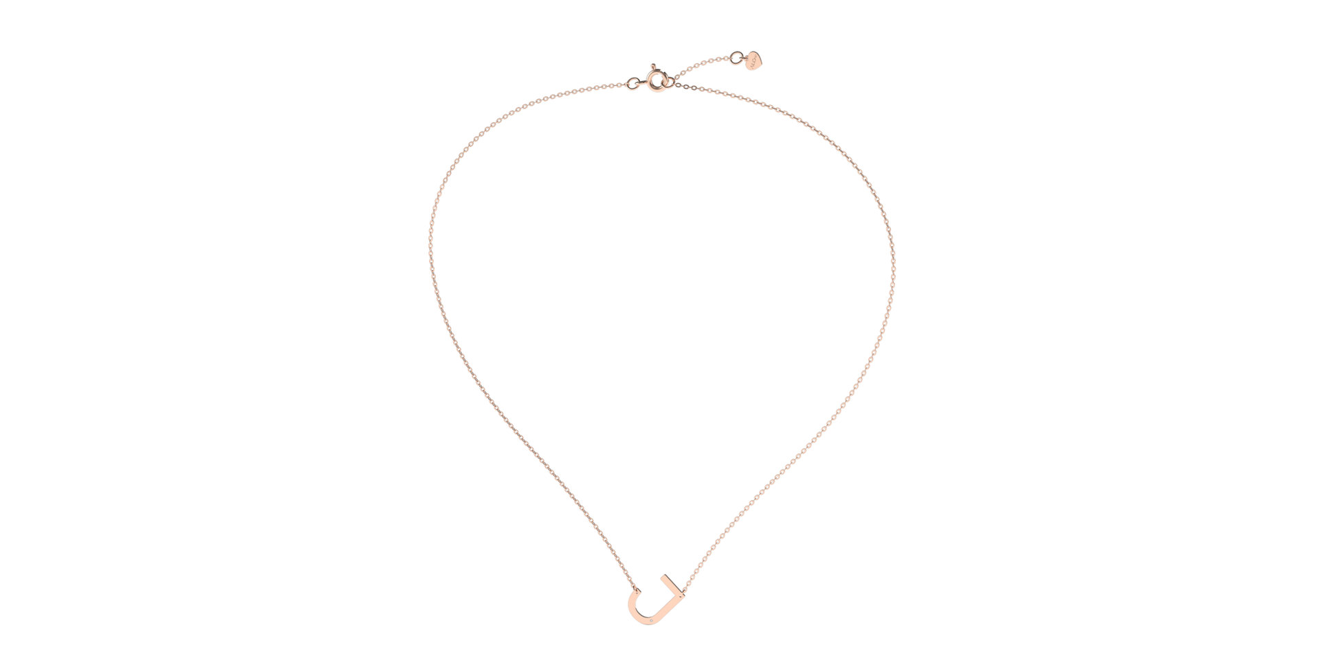 Diamond necklace Big Line J