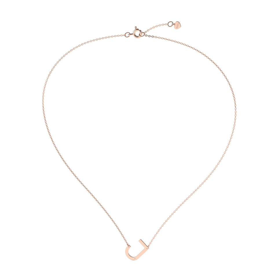 Diamond necklace Big Line J