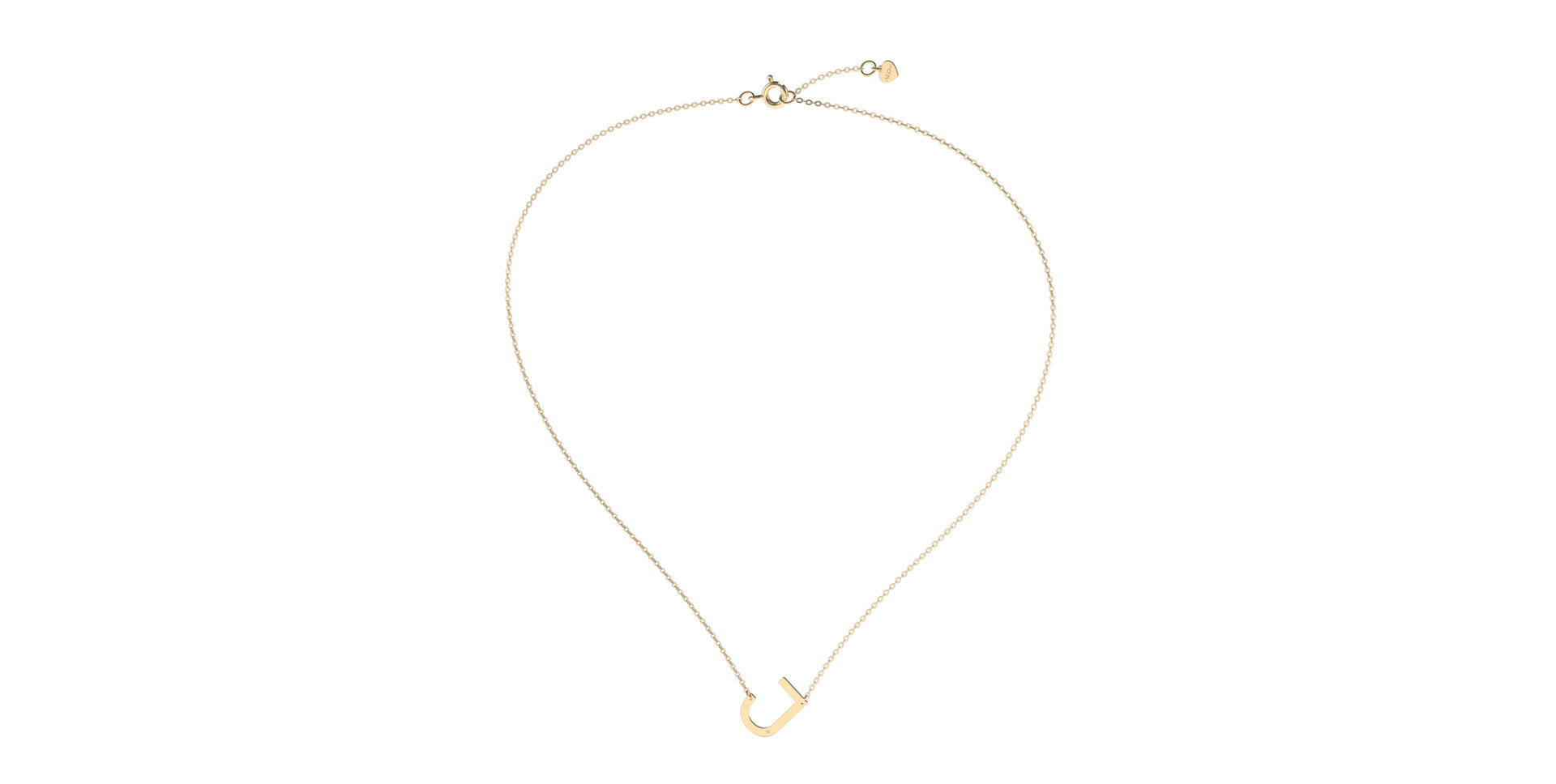 Diamond necklace Big Line J