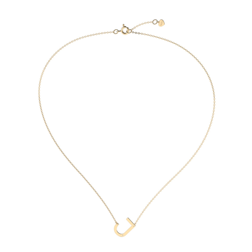 Diamond necklace Big Line J