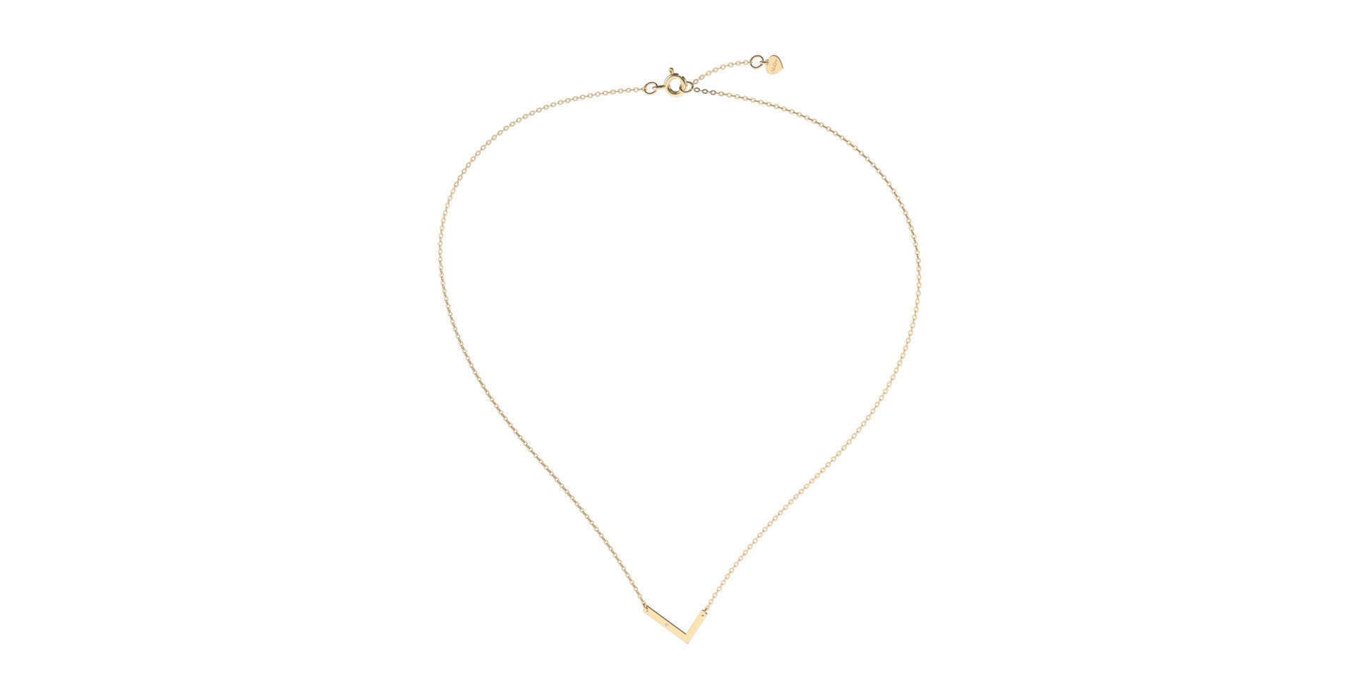 Diamond necklace Big Line L