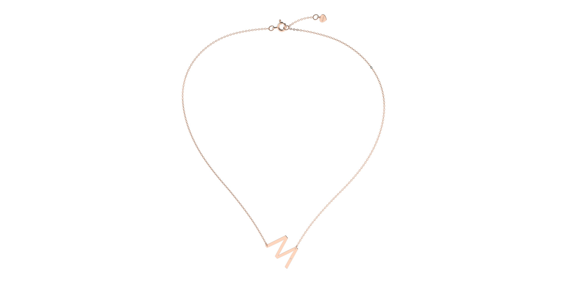 Diamond necklace Big Line M