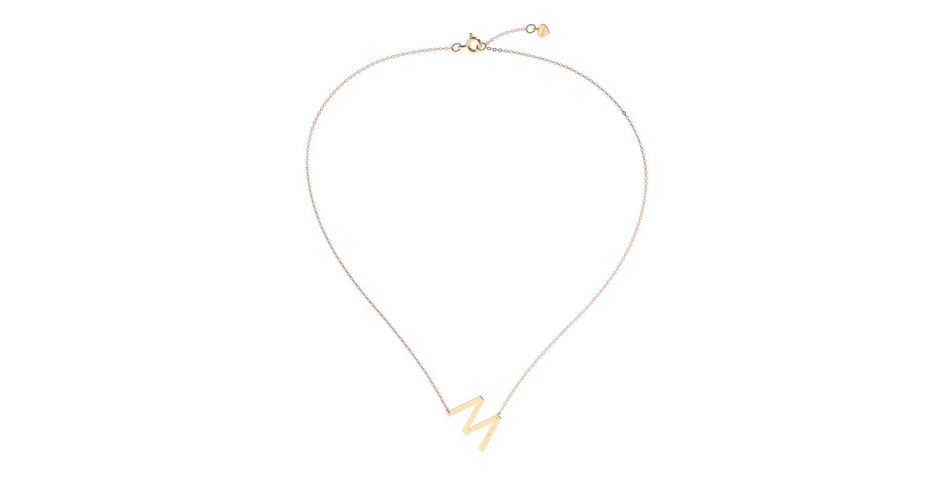 Diamond necklace Big Line M