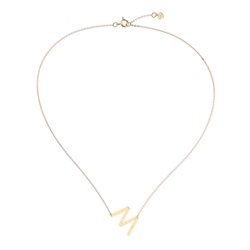 Diamond necklace Big Line M