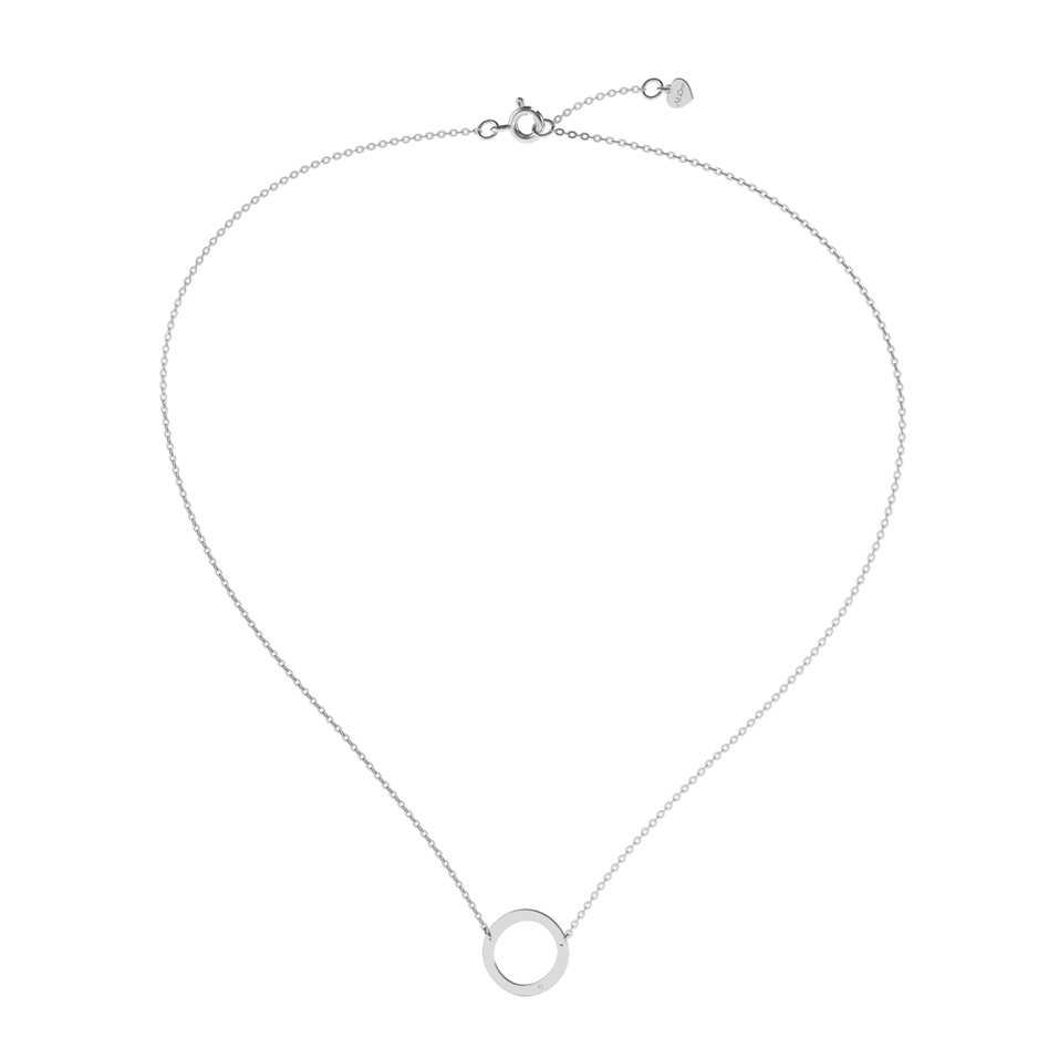 Diamond necklace Big Line O