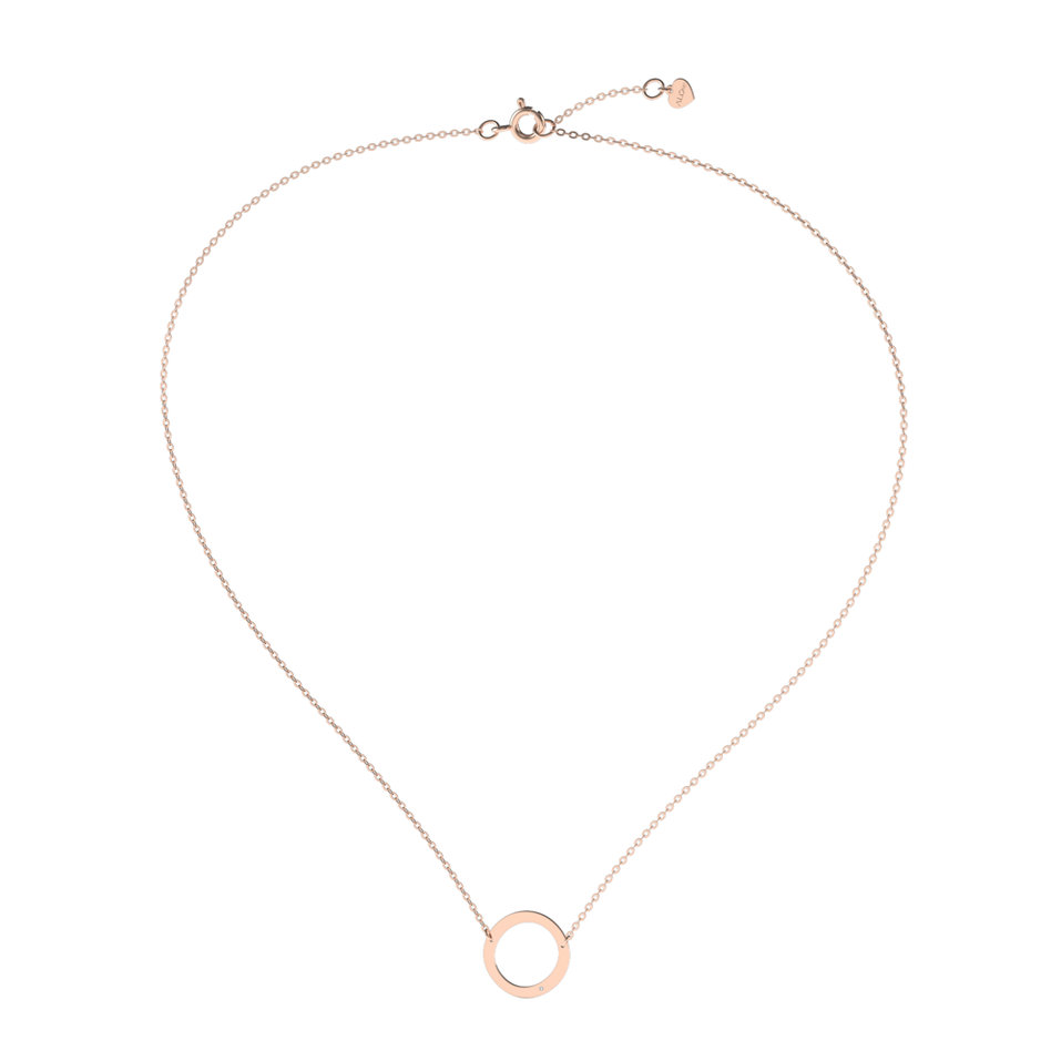 Diamond necklace Big Line O